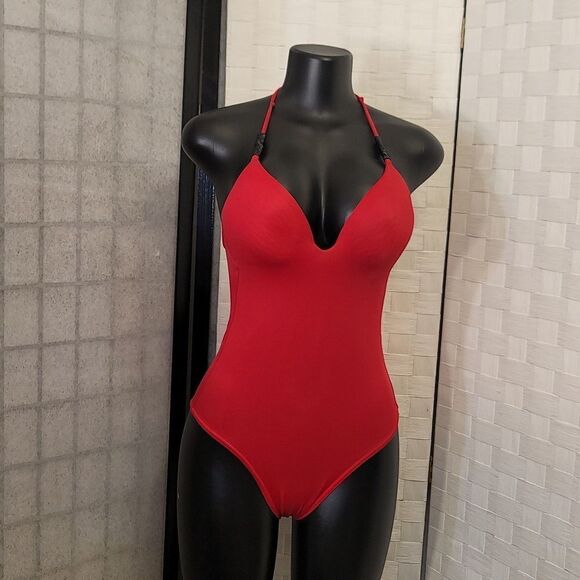 BRAND NEW CHAMELA ONE-PIECE V-NECK SWIMSUITS - Picture 3 of 14